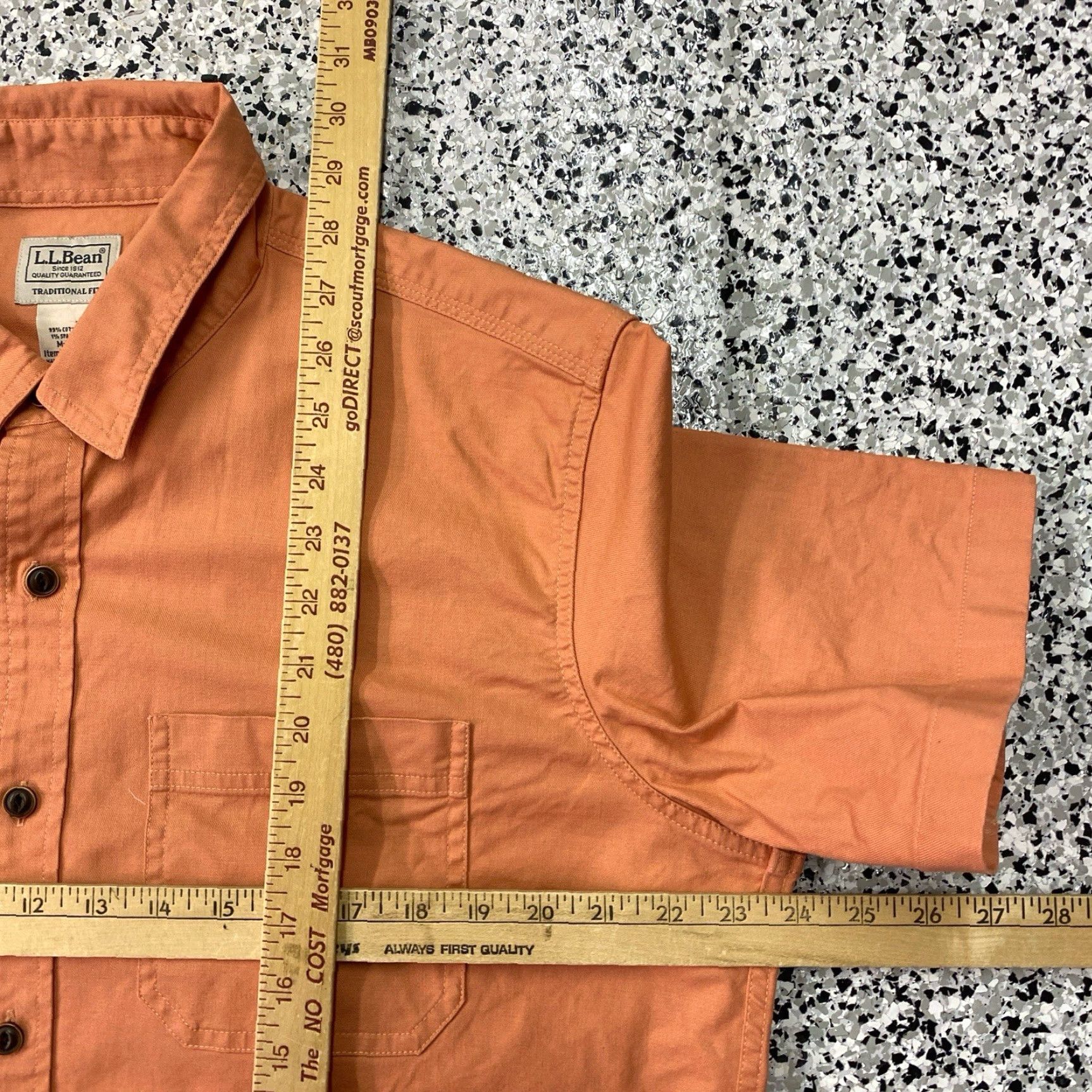 Vintage VINTAGE LL Bean Traditional Fit Safari Shirt Mens M Cargo Short Sleeve Button Up Size US M / EU 48-50 / 2 - 3 Thumbnail