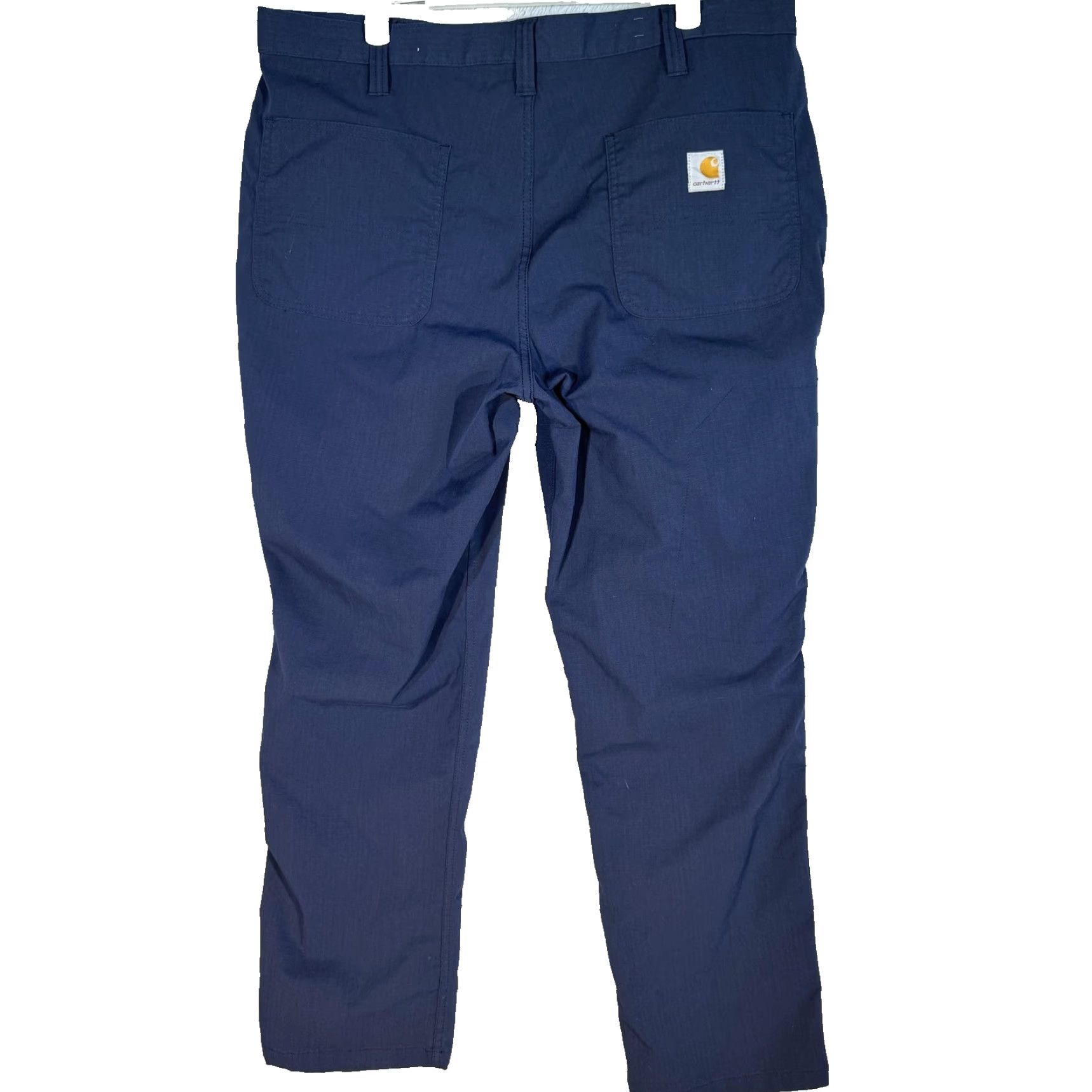 Carhartt Carhartt Pants Mens 36x30 Ripstop Relaxed Fit Outdoor Workwear Zipper Pocket Blue Logo Cargo Pocket Slash Pocket Casual Workwear Mens Size US 36 / EU 52 - 2 Thumbnail