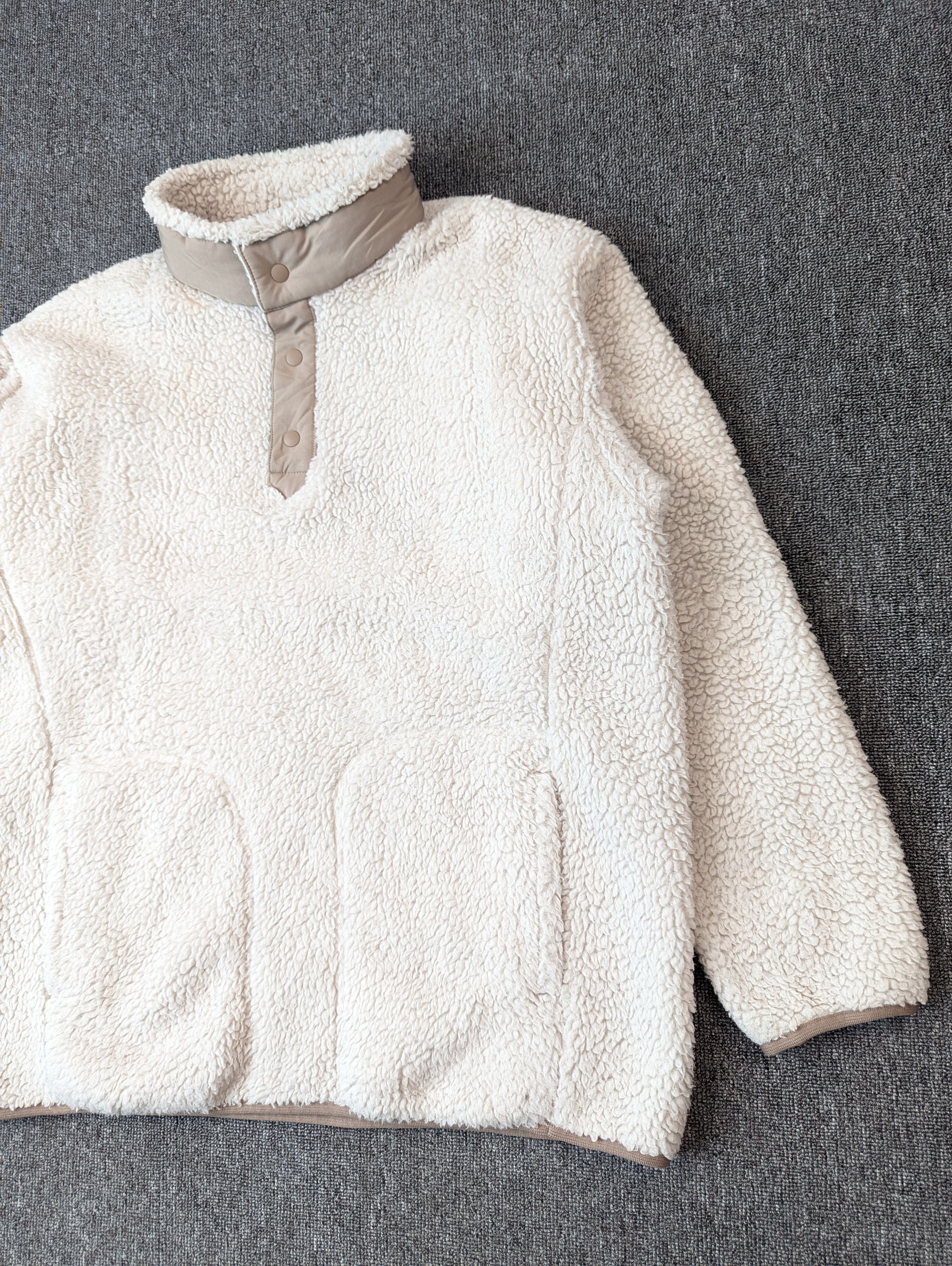 Japanese Brand × Uniqlo × White Mountaineering White Mountaineering X Uniqlo Sherpa Fleece Jacket Size US L / EU 52-54 / 3 - 2 Thumbnail