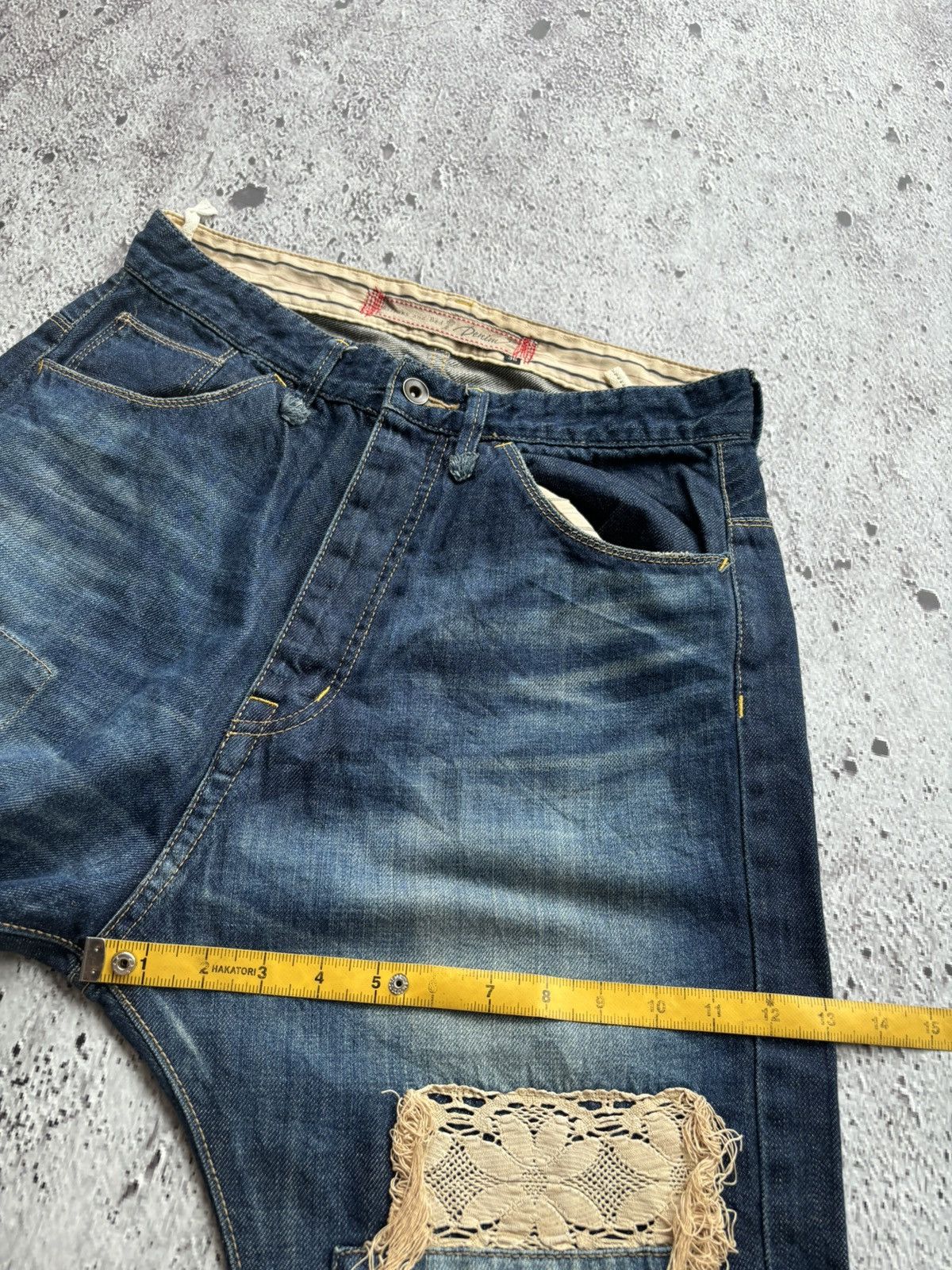 Hysteric Glamour 2000's Baloony and bed Distressed style Jeans Size US 30 / EU 46 - 13 Thumbnail