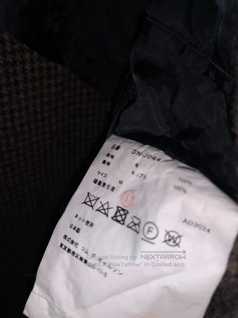 Comme des Garcons CDG Homme Deux Houndstooth Blazer. Size US M / EU 48-50 / 2 - 7 Thumbnail