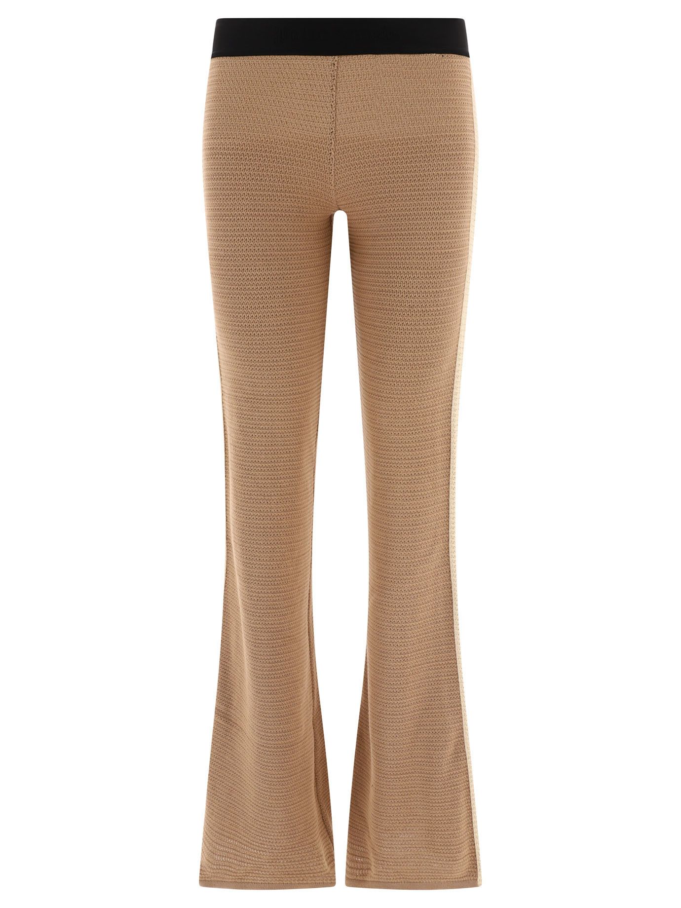Palm Angels Logo Tape Knitted Trousers Size 34" / US 12 / IT 48 - 1 Thumbnail