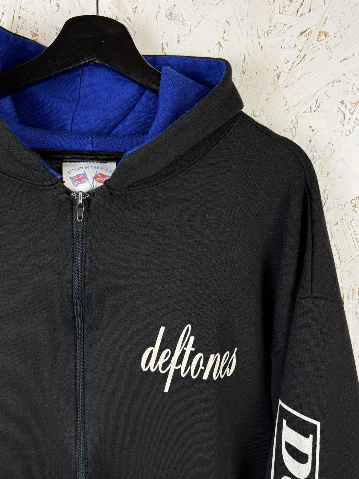 Band Tees 90s Deftones Dickies Bootleg Zip Metal Band Hoodie Vintage Size US XL / EU 56 / 4 - 6 Thumbnail
