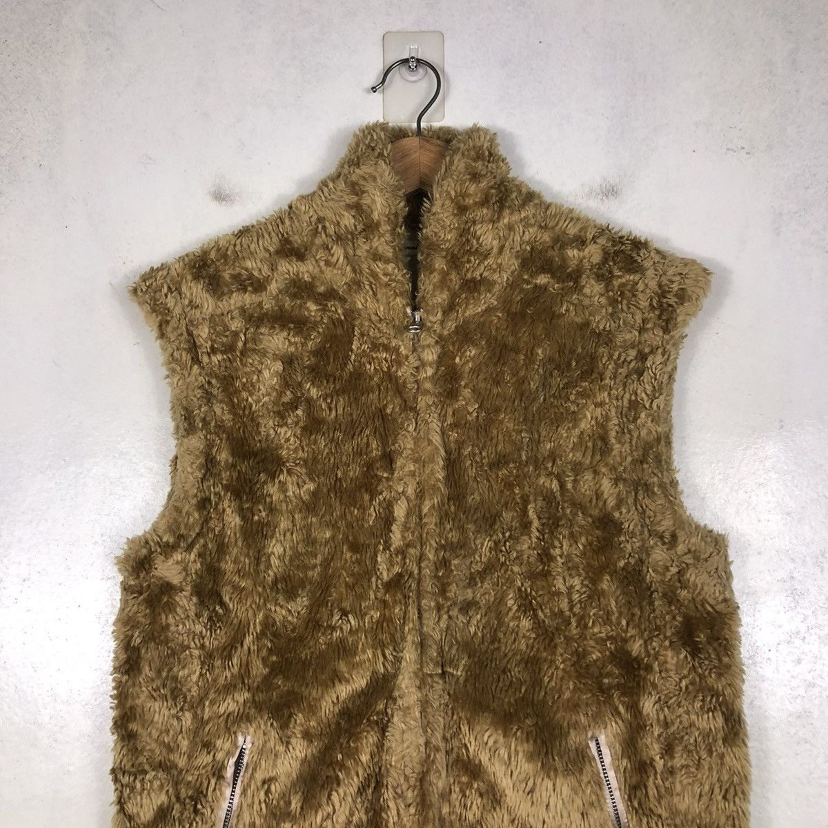 Japanese Brand 📌MINK FUR TANK TOP VEST BIKER JACKET JOURNAL STANDARD Size US M / EU 48-50 / 2 - 5 Thumbnail