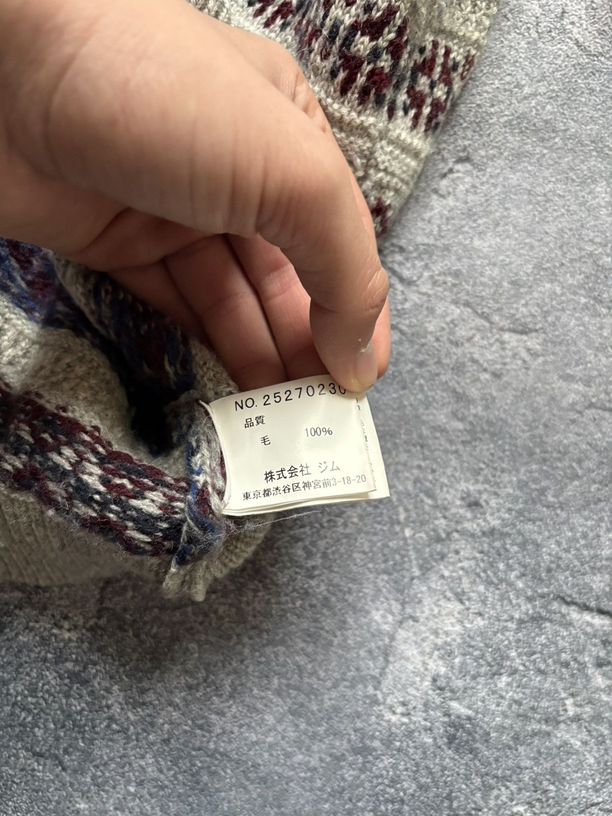 Japanese Brand MADE IN JAPAN Vintage Varizioni Knitwear Wool Sweater Rare Size US L / EU 52-54 / 3 - 8 Thumbnail
