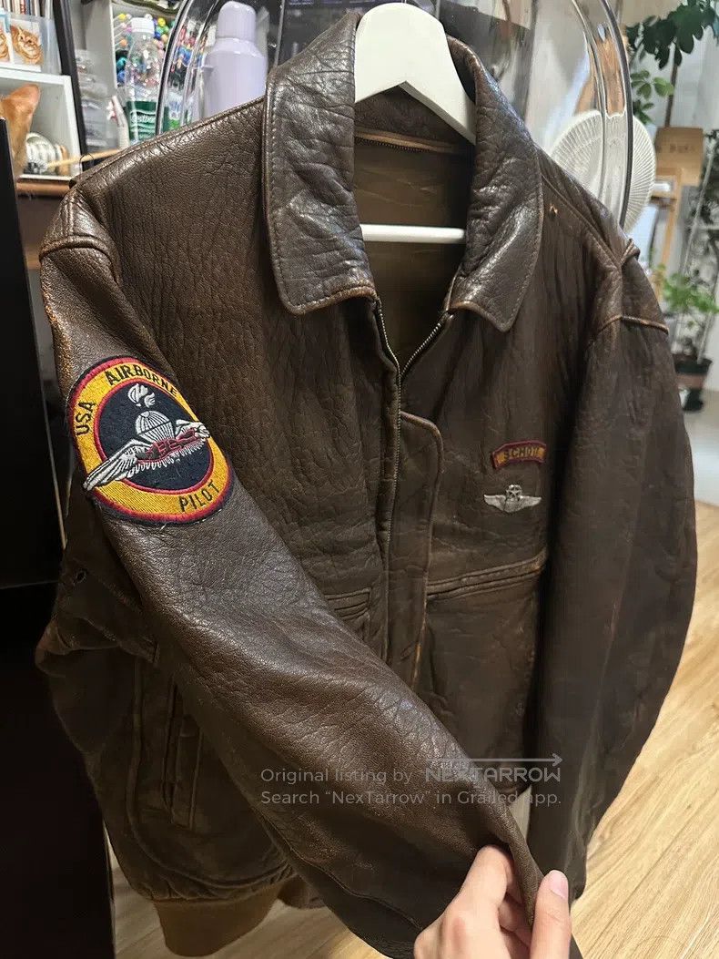 Schott Schott Flight jacket leather jacket Size US XS / EU 42 / 0 - 2 Thumbnail