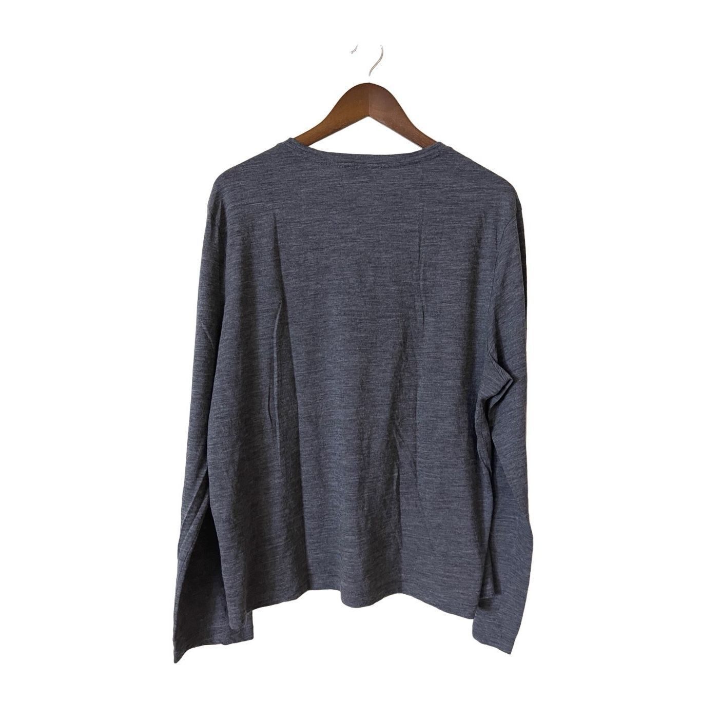 Cos COS 100% Wool Grey Crewneck Long Sleeve Lightweight Sweater Size US L / EU 52-54 / 3 - 2 Preview