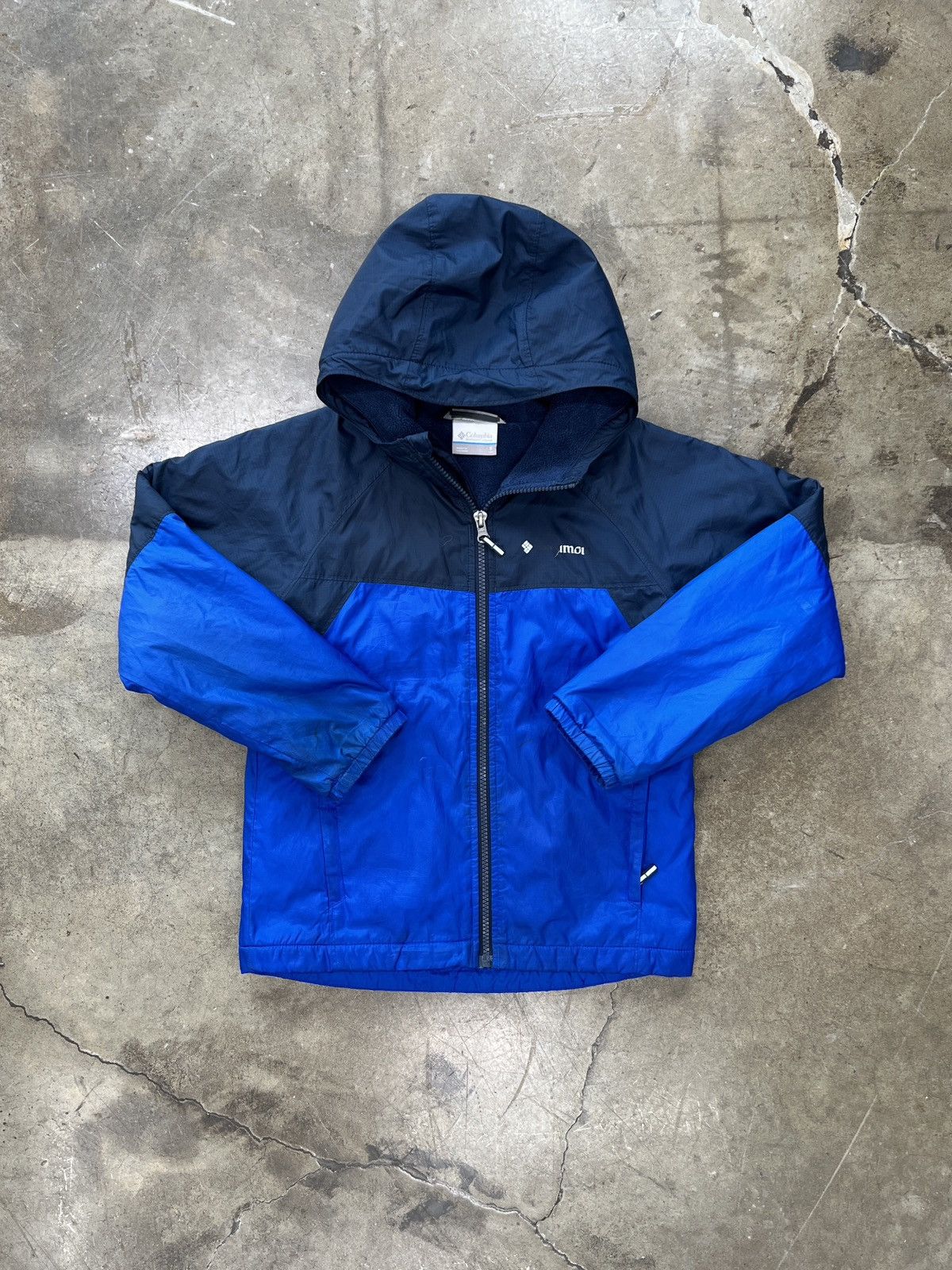 Columbia × Vintage Columbia Blue Fleece Lined Full Zip Jacket Kids Small Size US S / EU 44-46 / 1 - 2 Thumbnail