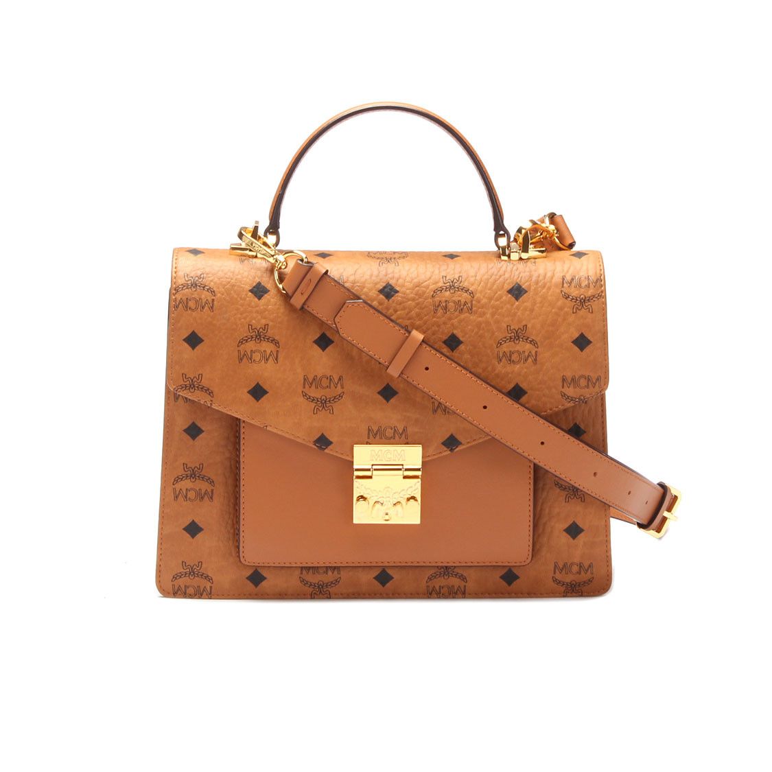 Sydney's Fashion Diary: MCM Patricia Visetos Satchel