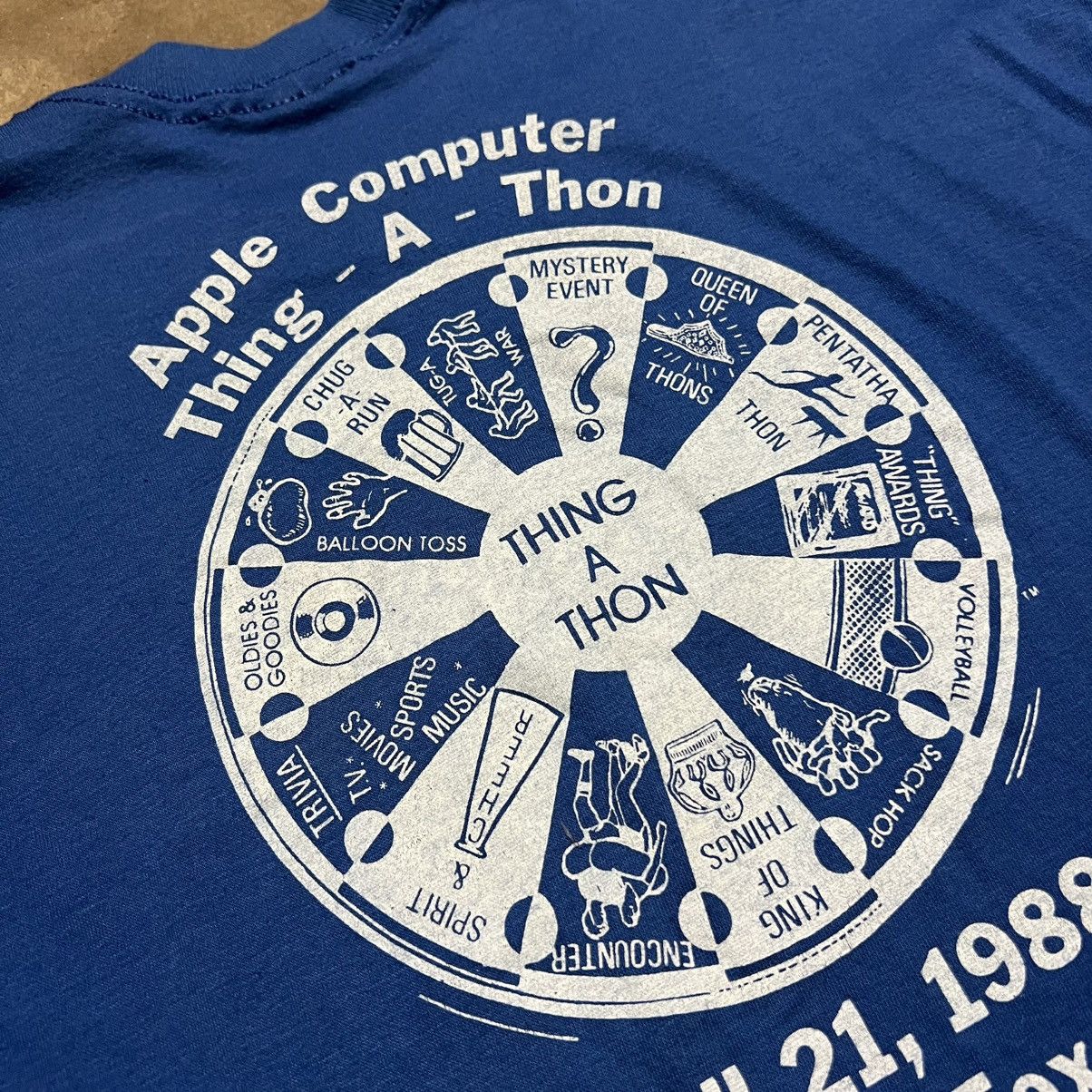 Vintage Vintage 80s Apple Macintosh Computers T shirt Tech Promo Size US XL / EU 56 / 4 - 4 Thumbnail