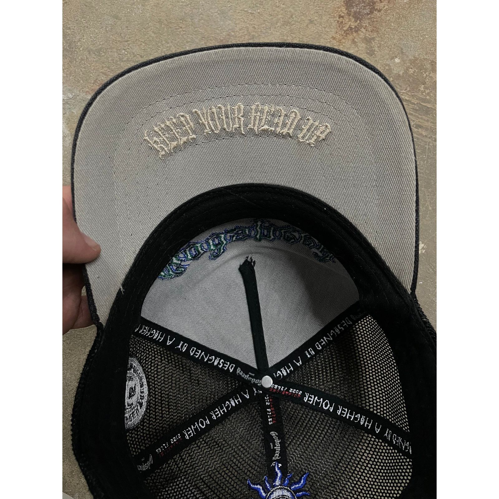 Godspeed Godspeed Trucker Black Green Used OS Size ONE SIZE - 4 Thumbnail