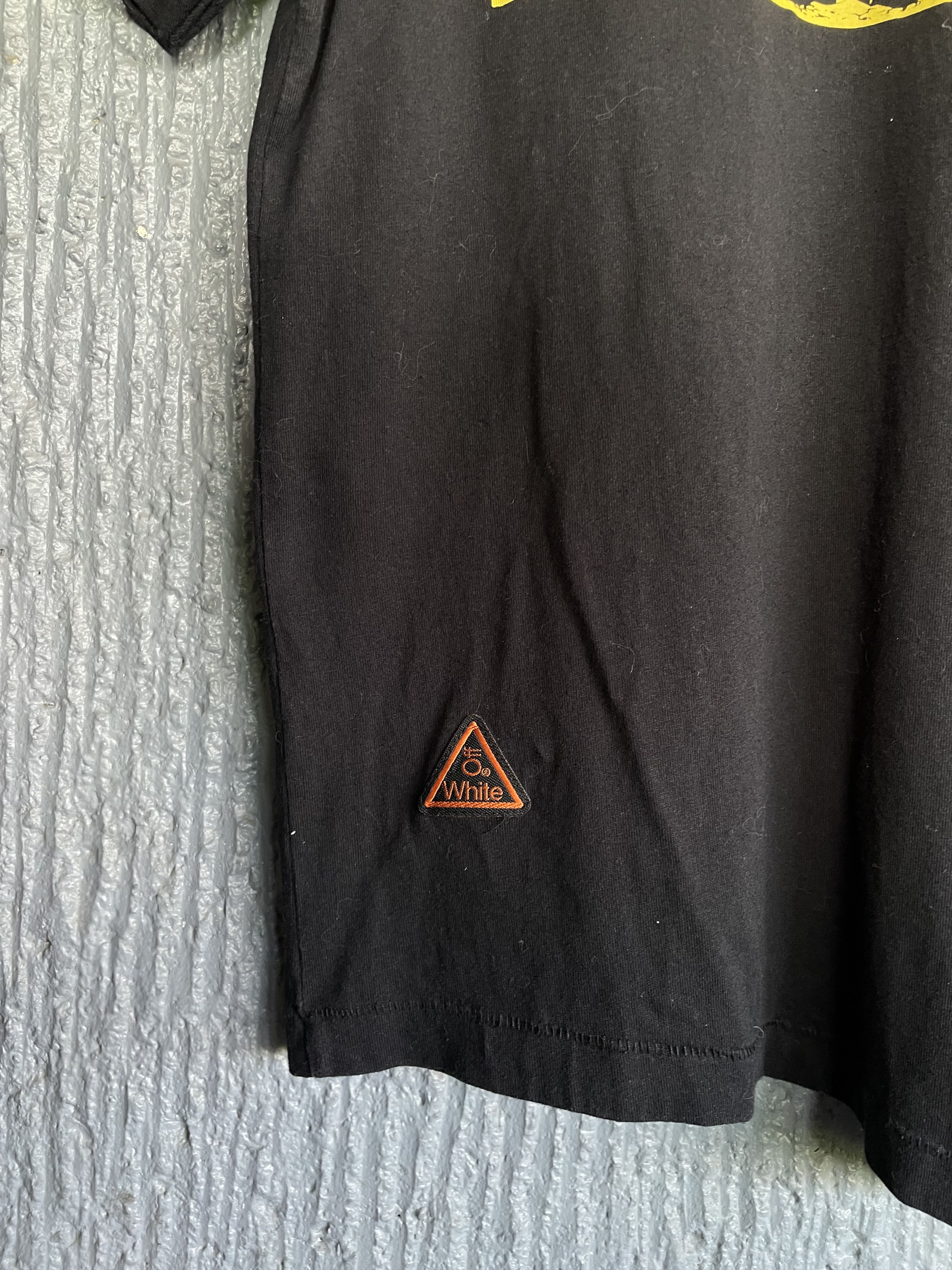 Off-White × Virgil Abloh OFF-WHITE MOTO SPLICED TEE Size US XS / EU 42 / 0 - 3 Thumbnail