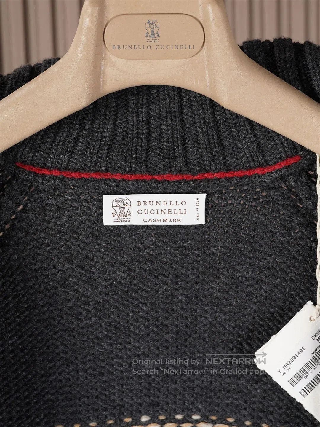Brunello Cucinelli Brunello Cucinelli Men's Cashmere Jacket. Size US M / EU 48-50 / 2 - 4 Thumbnail