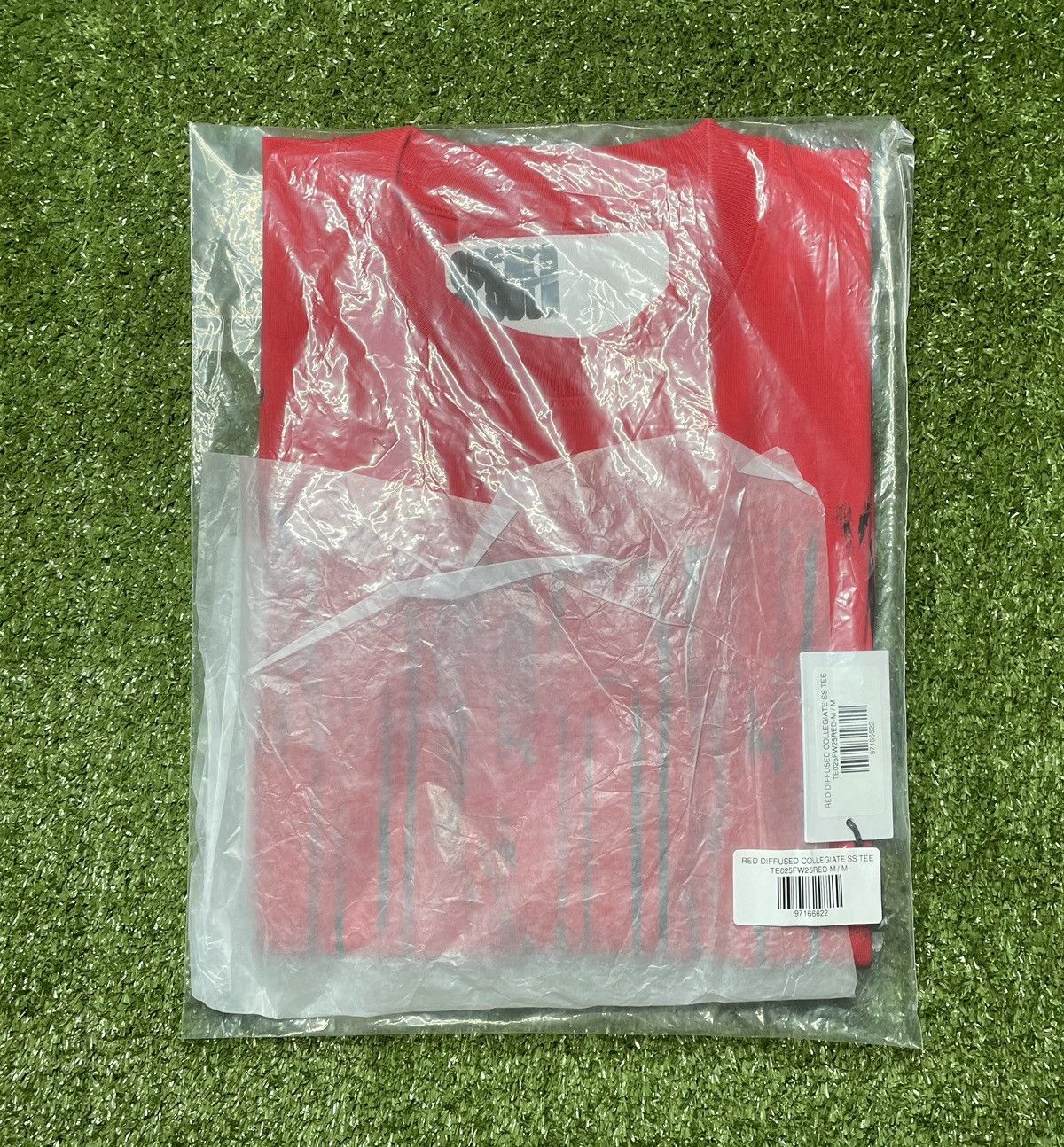 Sp5der Sp5der Worldwide Red Diffused Collegiate T-Shirt Size US M / EU 48-50 / 2 - 8 Thumbnail