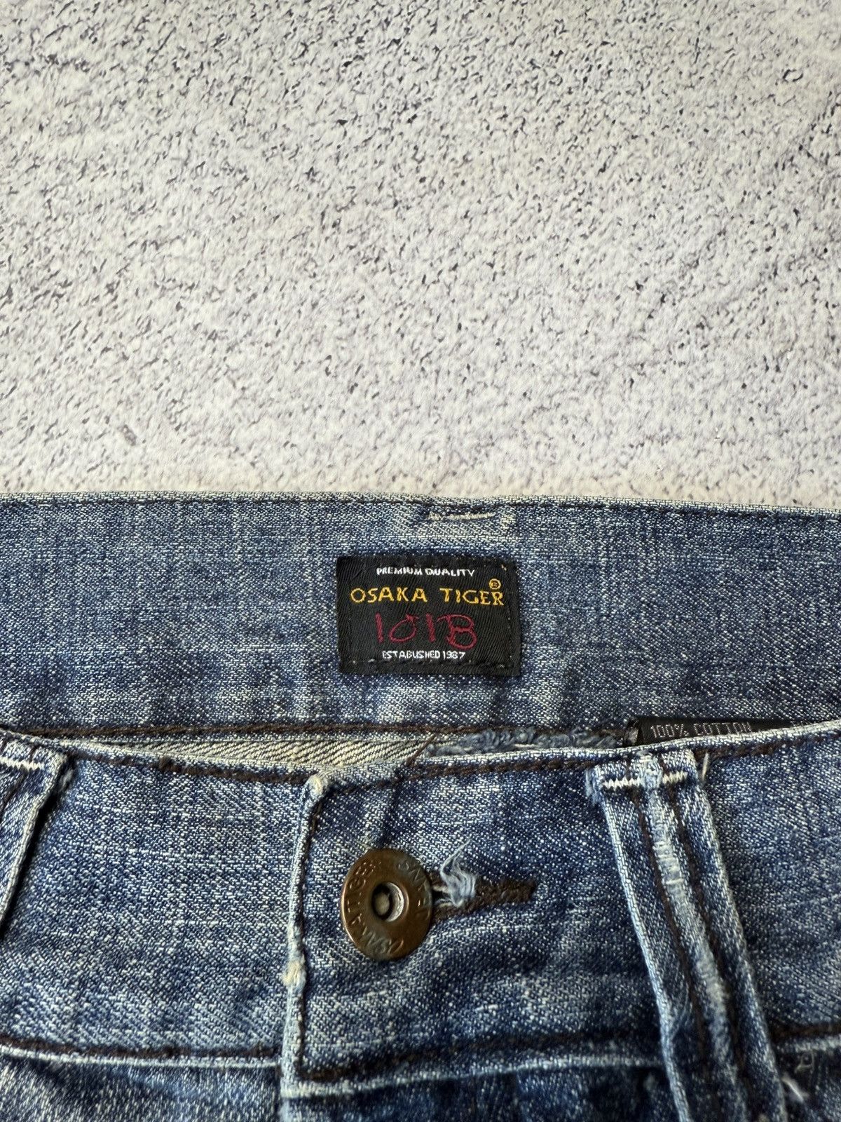 Other Rare Osaka Tiger jeans Japan Style Straight evisu style Size US 34 / EU 50 - 13 Thumbnail