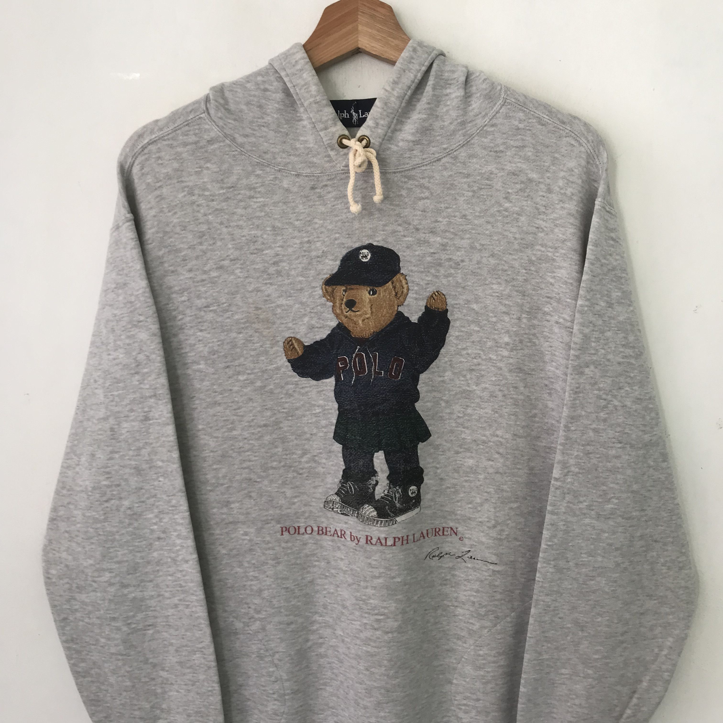 Polo Ralph Lauren vintage sweatshirt polo ralph lauren gray - 424 Size US M / EU 48-50 / 2 - 3 Thumbnail