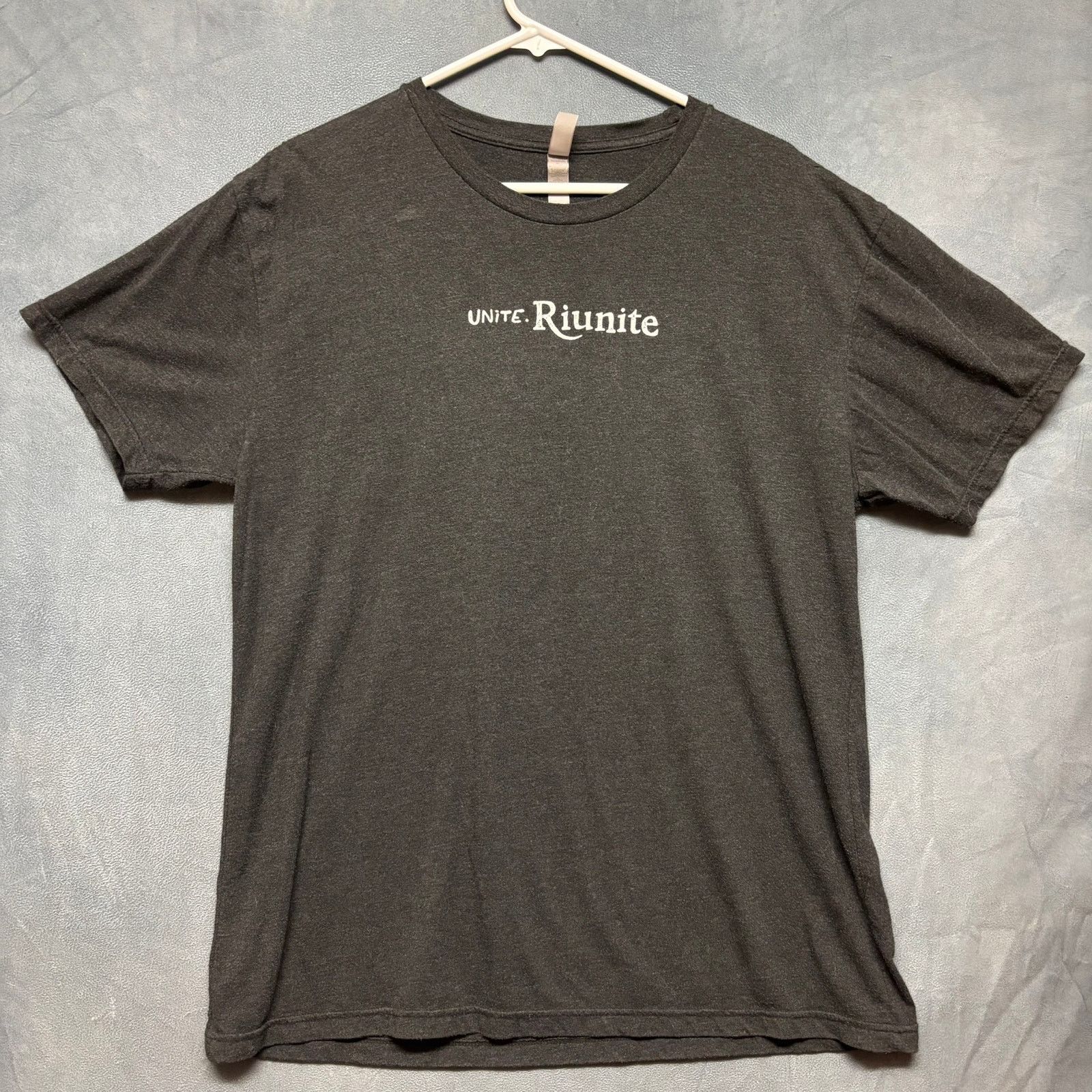 Next Level Apparel Unite. Riunite Shirt Cozy Soft Next Level XL Short Sleeve Size US XL / EU 56 / 4 - 1 Thumbnail