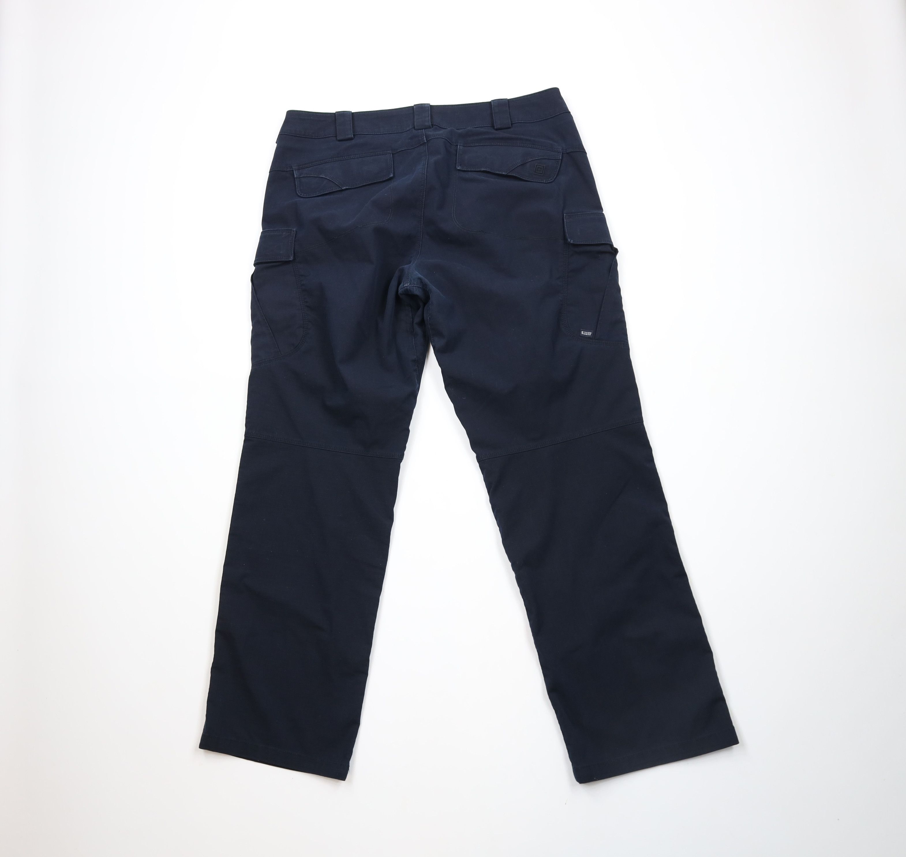 Vintage 5.11 Tactical Series Knee Ripstop Cargo Pants Navy Blue Size 38" / US 16 / IT 52 - 10 Thumbnail
