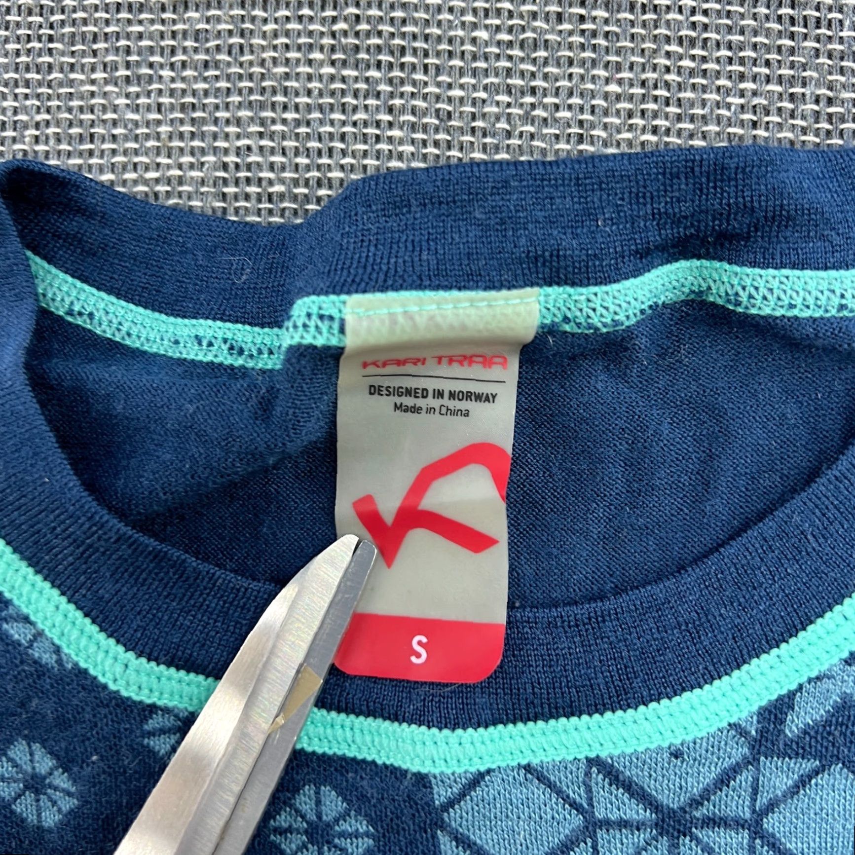 Vintage Kari Traa Womens Base Layer Shirt Small Merino Wool Blend Outdoor Ski Thermo Shirt Size S / US 4 / IT 40 - 6 Thumbnail