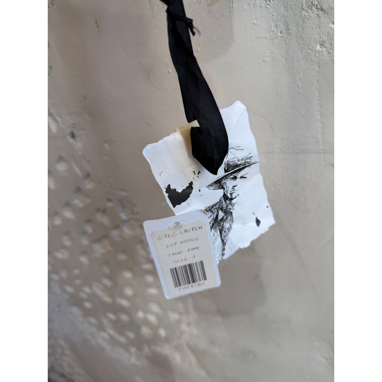 Greg Lauren Greg Lauren Army Zip Waffle Lined Hoodie Size US XL / EU 56 / 4 - 3 Thumbnail