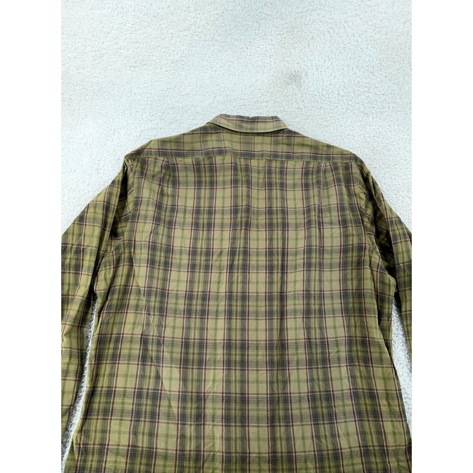 Polo Ralph Lauren Polo Ralph Lauren Shirt Mens XL Green Plaid Estate Custom Fit Collared Button Up Size US XL / EU 56 / 4 - 5 Thumbnail