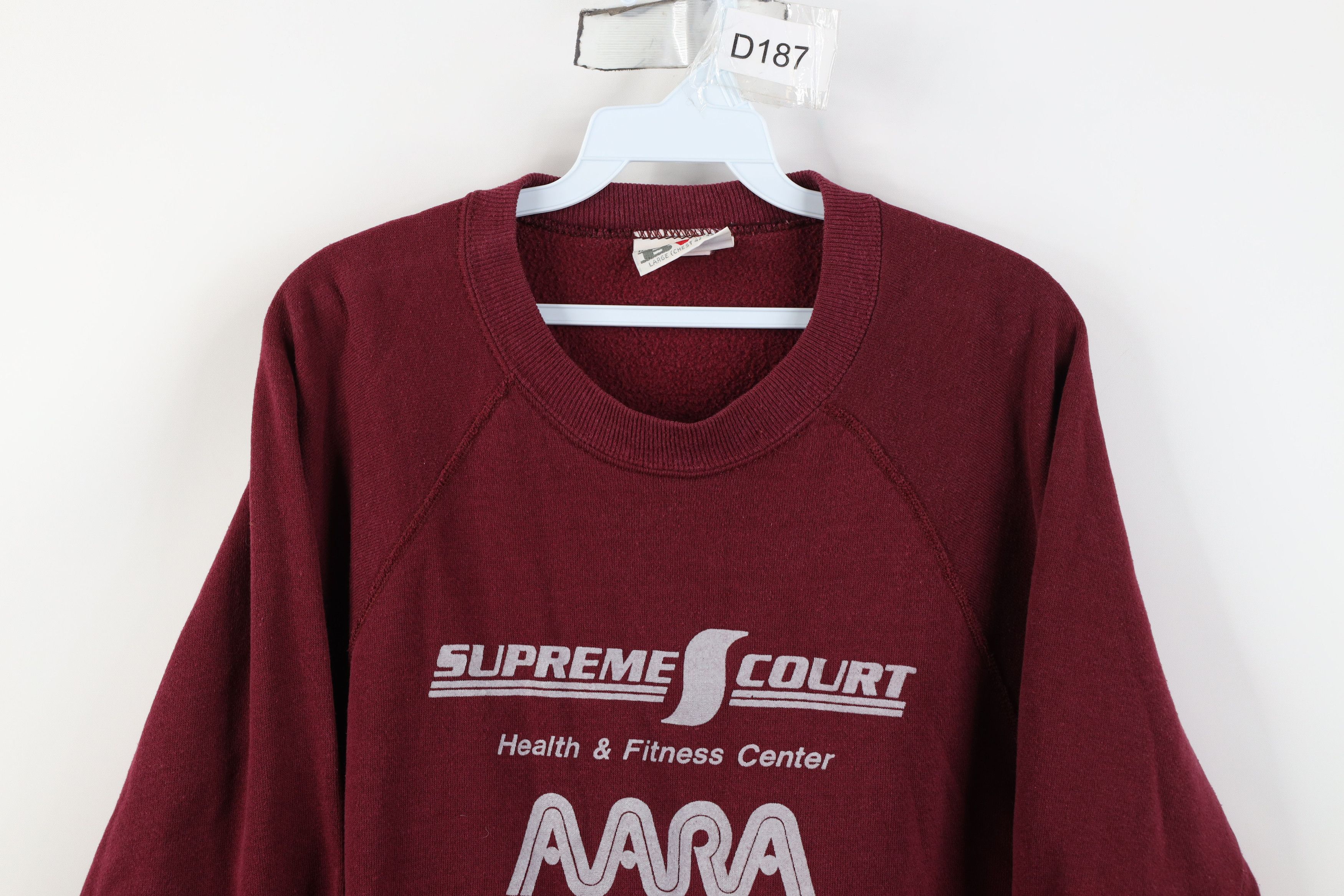 Vintage Vintage 80s American Amateur Racquetball 1987 Sweatshirt Size L / US 10 / IT 46 - 2 Thumbnail