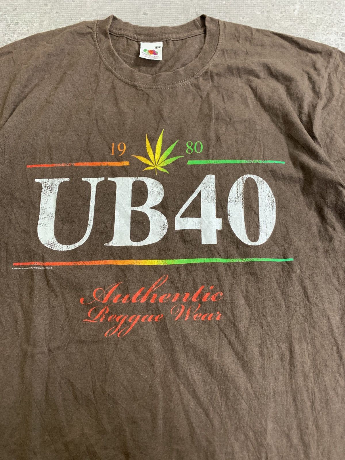 Band Tees 2007 Ub40 Tour Tshirt Size US M / EU 48-50 / 2 - 2 Thumbnail