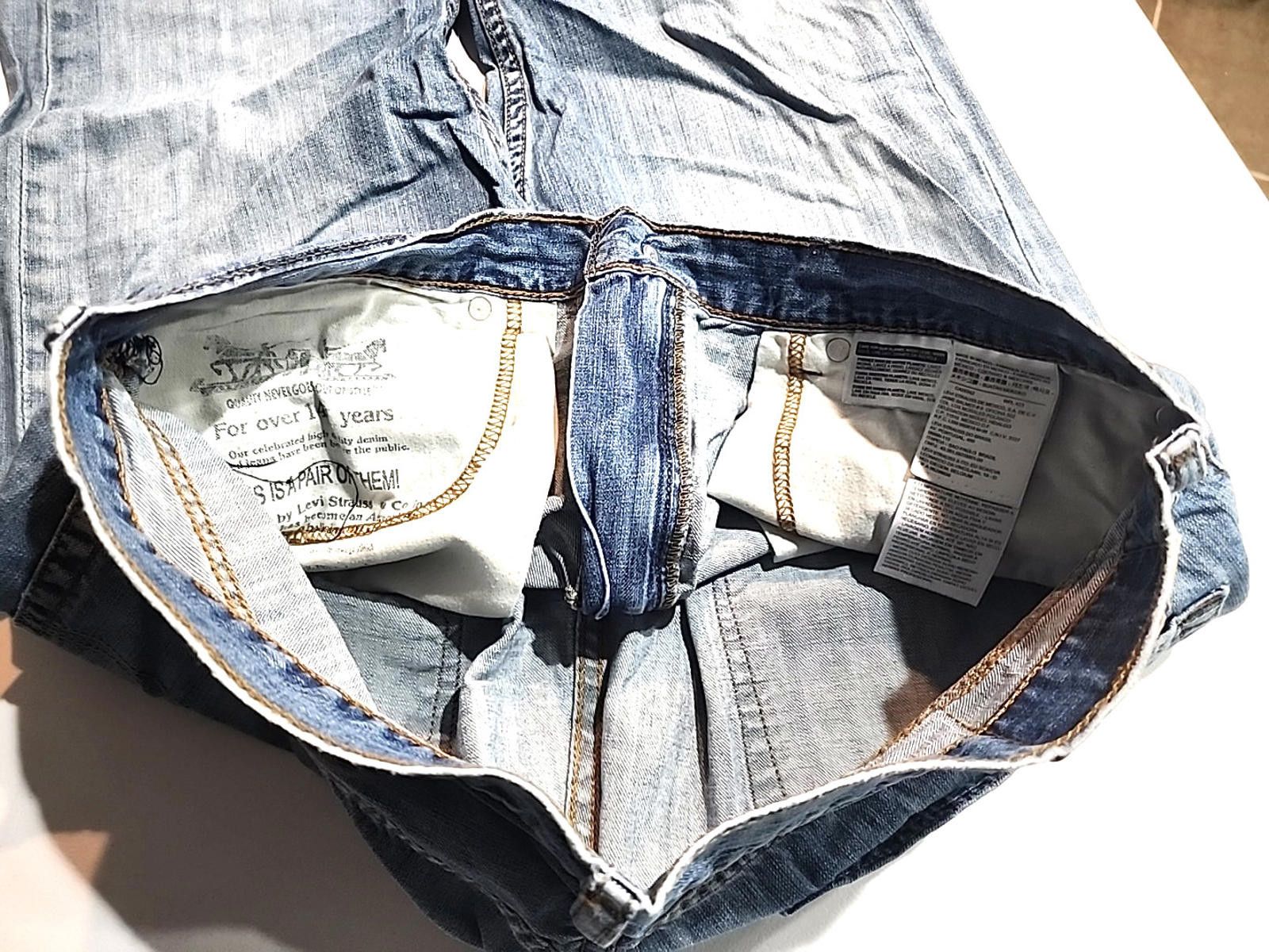 Levi's Levi's 505 Mens Jeans Actual 36x29 Blue Denim Size US 36 / EU 52 - 3 Thumbnail