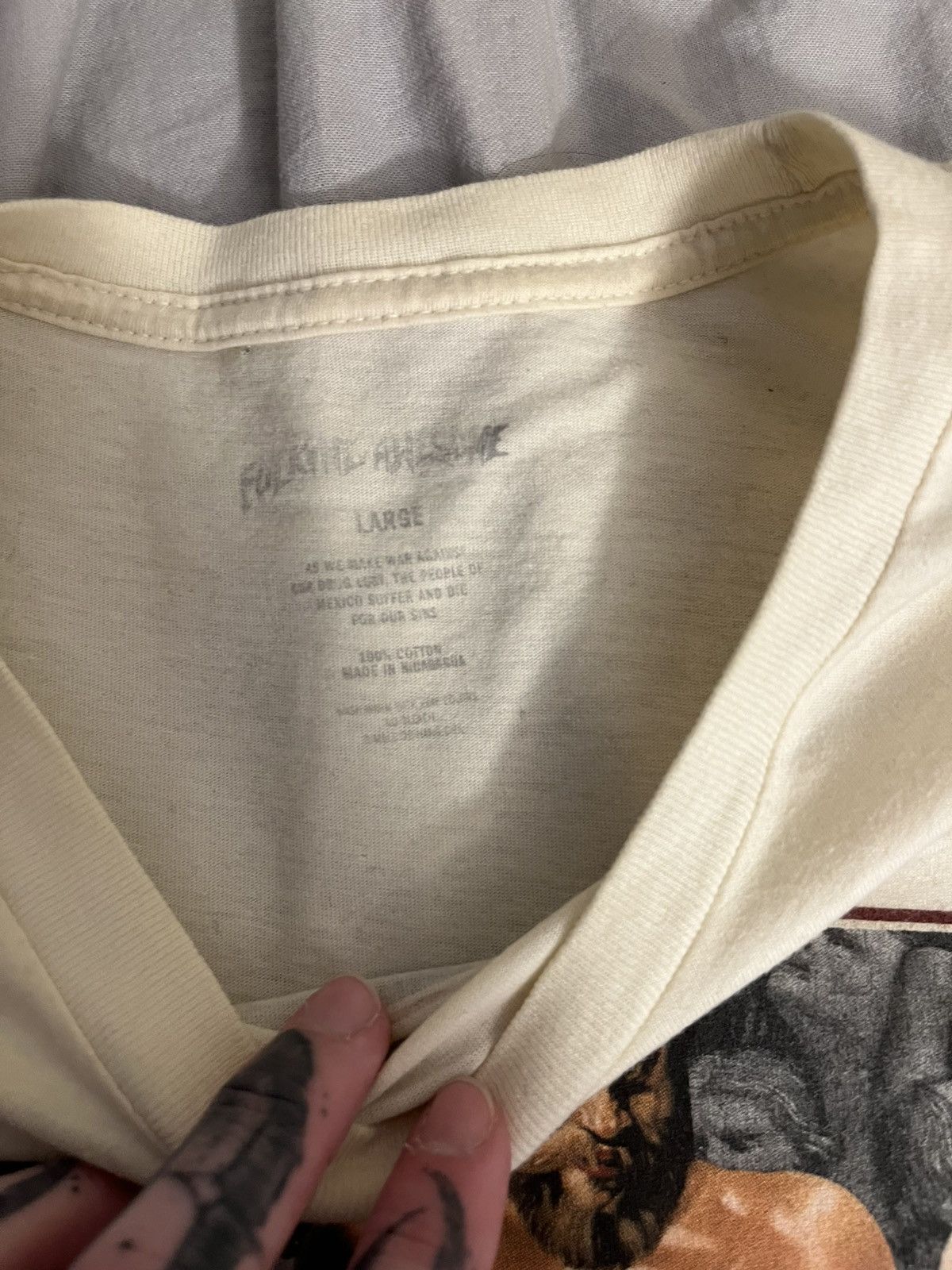 Fucking Awesome Fucking awesome beige devil tee Size US L / EU 52-54 / 3 - 3 Thumbnail