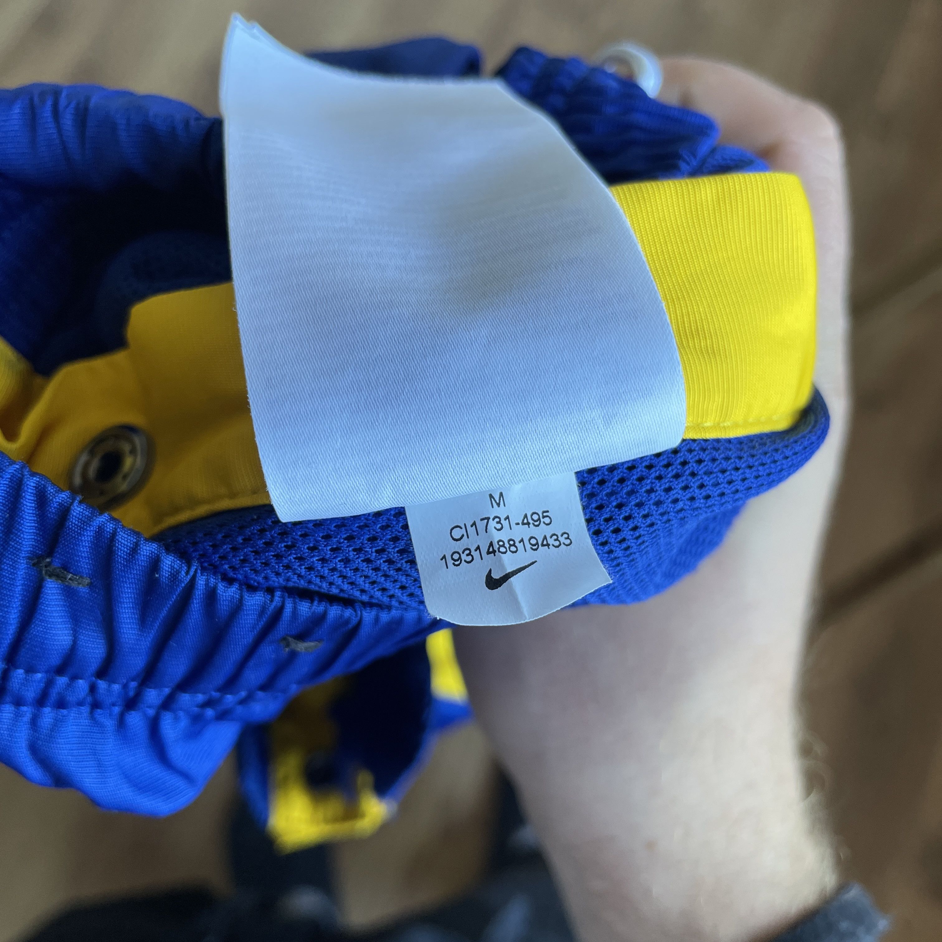 Nike Nike Golden State Warriors Tear Away Track Pants Size M Size US 32 / EU 48 - 11 Thumbnail