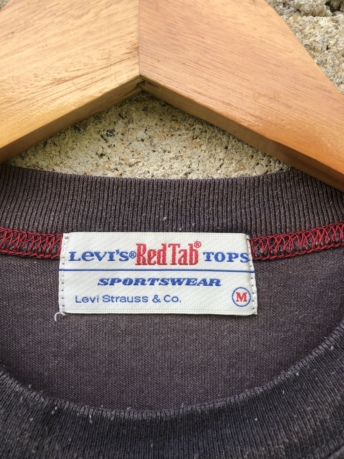 Levi's Vintage Sunfaded Levis Red Tab Tops Americas Original Tee Size US M / EU 48-50 / 2 - 11 Thumbnail