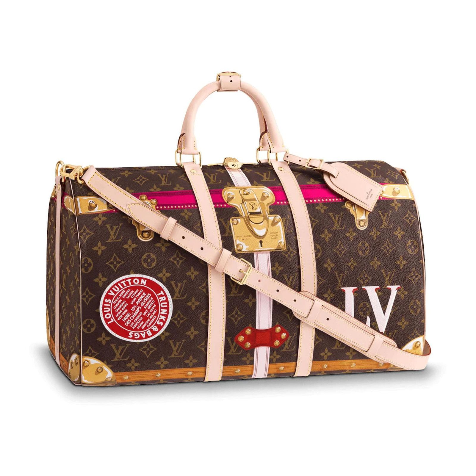 Louis Vuitton Louis Vuitton Keepall Bandouliere Monogram Travel Bag Size ONE SIZE - 1 Thumbnail