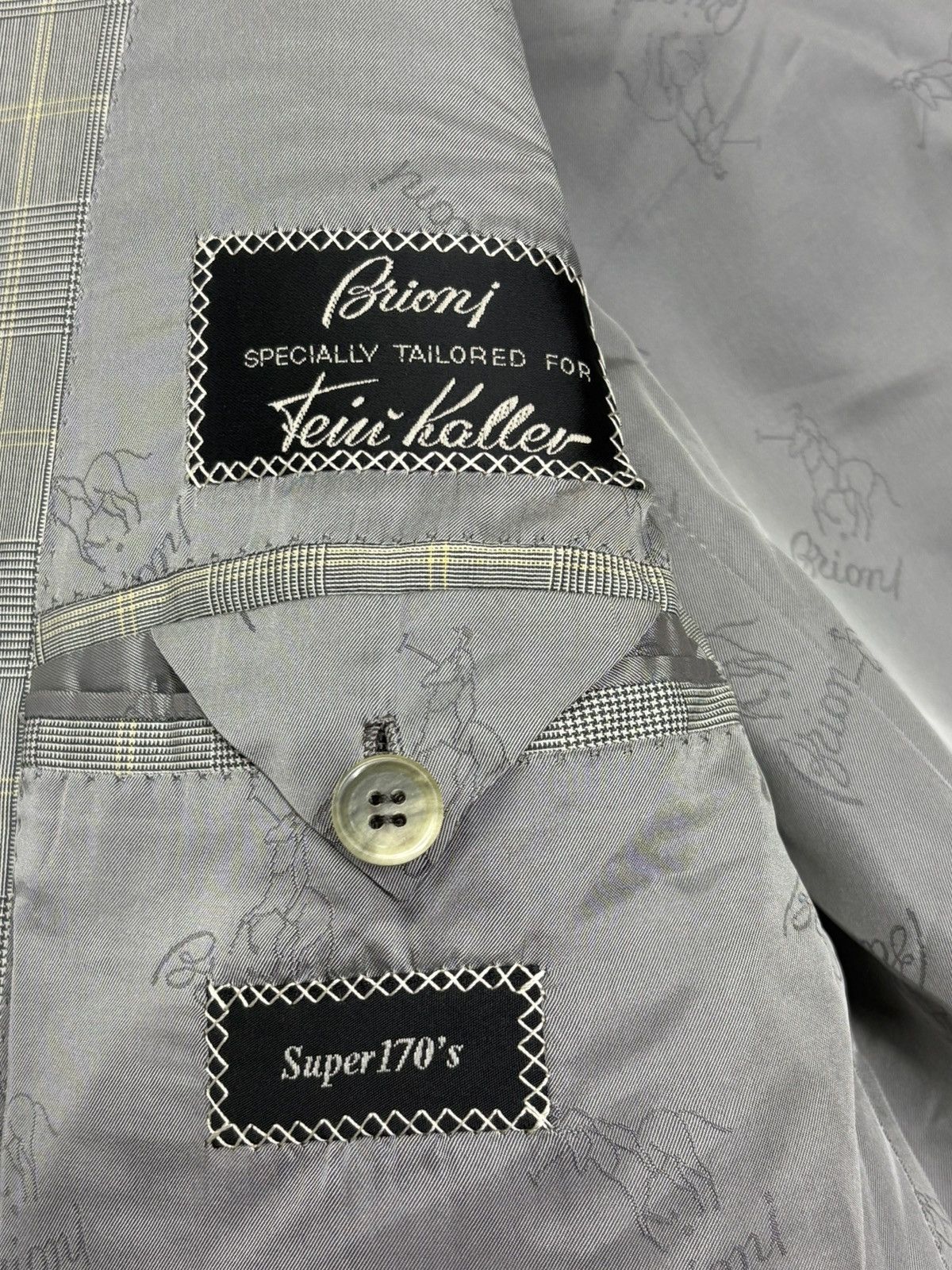 Brioni 1800$ Exclusive Brioni Formal Blazer Suit Size 52R - 15 Thumbnail