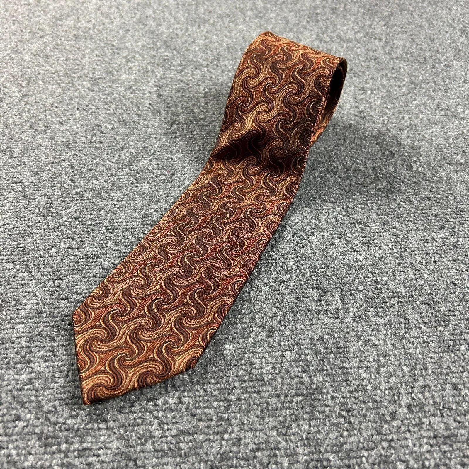 Other Haines & Bonner Neck Tie Mens 3.5" x 58" Abstract Hand Made Size ONE SIZE - 1 Thumbnail