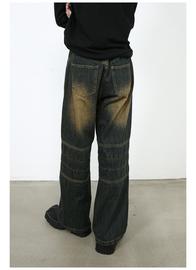 Vintage Men's loose distressed straight high street jeans Size US 32 / EU 48 - 5 Thumbnail