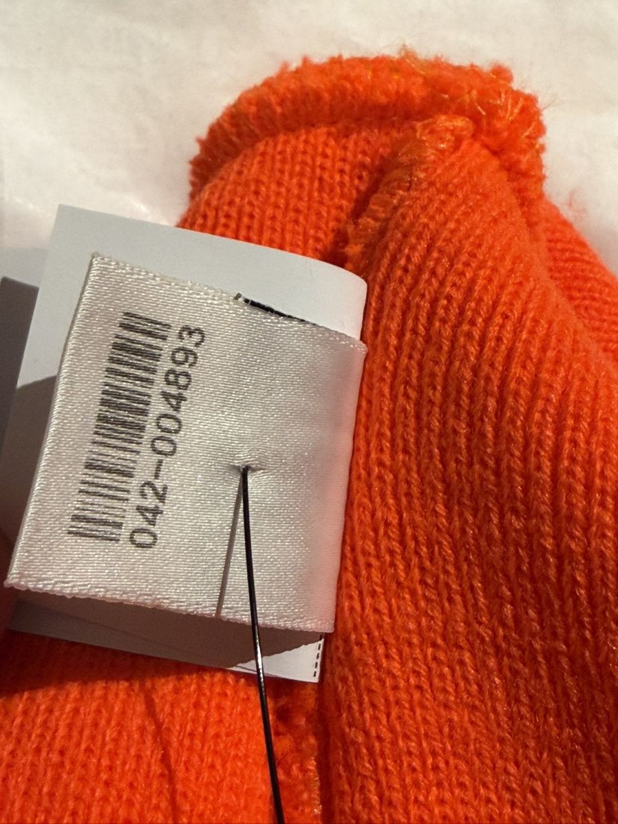 Chrome Hearts Chrome Hearts Orange Beanie Size ONE SIZE - 10 Thumbnail