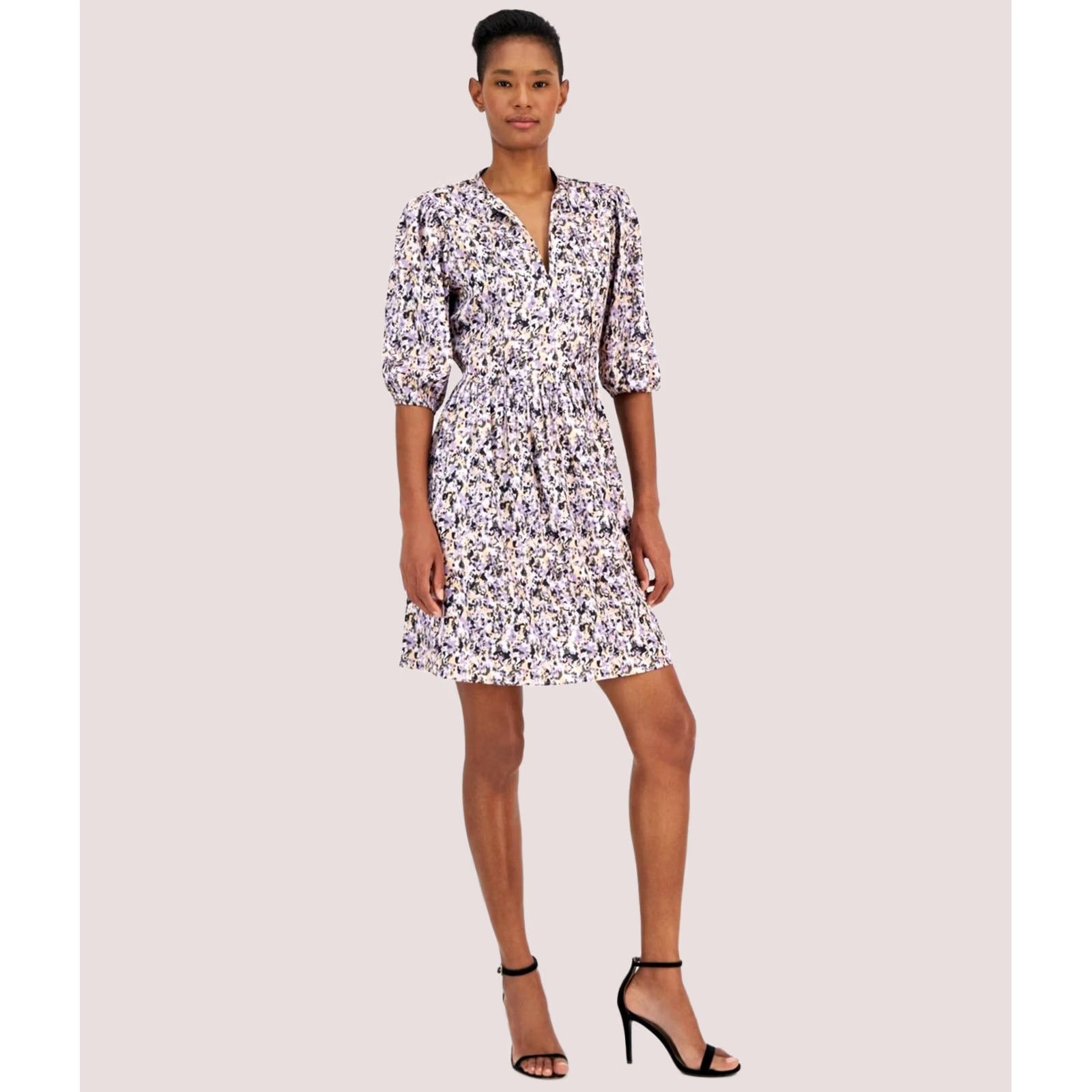 Hugo Boss Hugo Boss Womens Floral Mini Dress M Multicoloured Size M / US 6-8 / IT 42-44 - 1 Preview