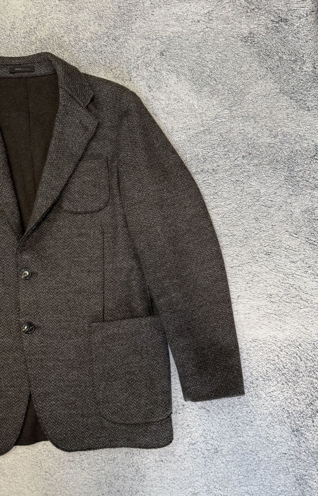 Armani Collezioni Armani Collezioni Men Wool Blazer Jacket Sport Coat 52R Size 42R - 4 Thumbnail