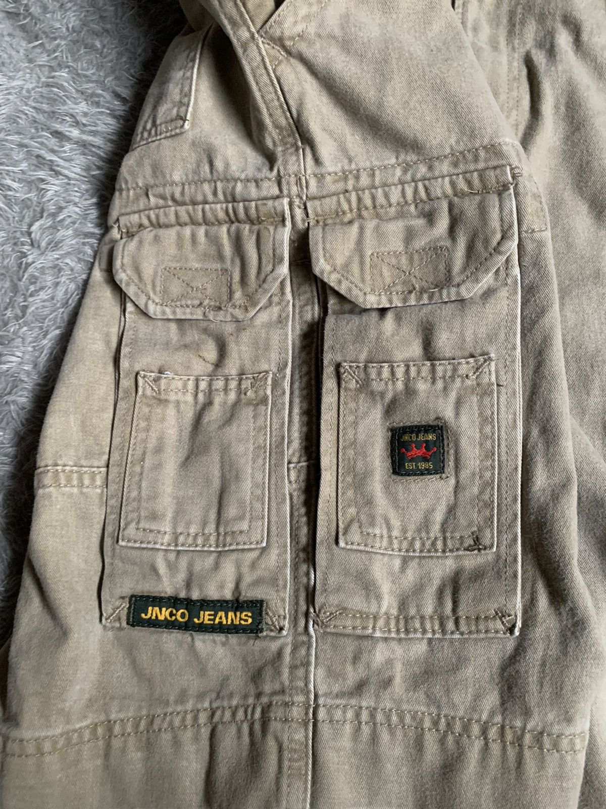 JNCO Vintage 90s Jnco Cargo Pant Jorts Size US 34 / EU 50 - 3 Thumbnail