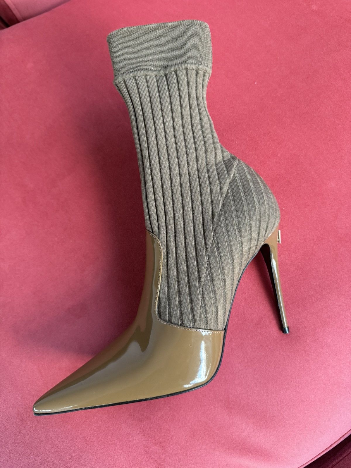 Dolce&Gabbana brown boots logo size 38 It