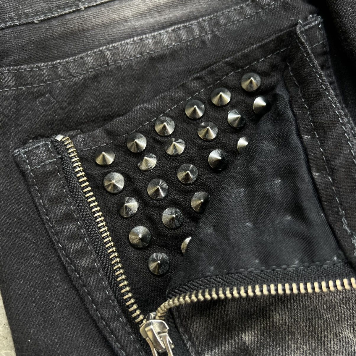 Murder License Murder License Vkei Style Poem Studed Distressed Jeans Size US 32 / EU 48 - 7 Thumbnail