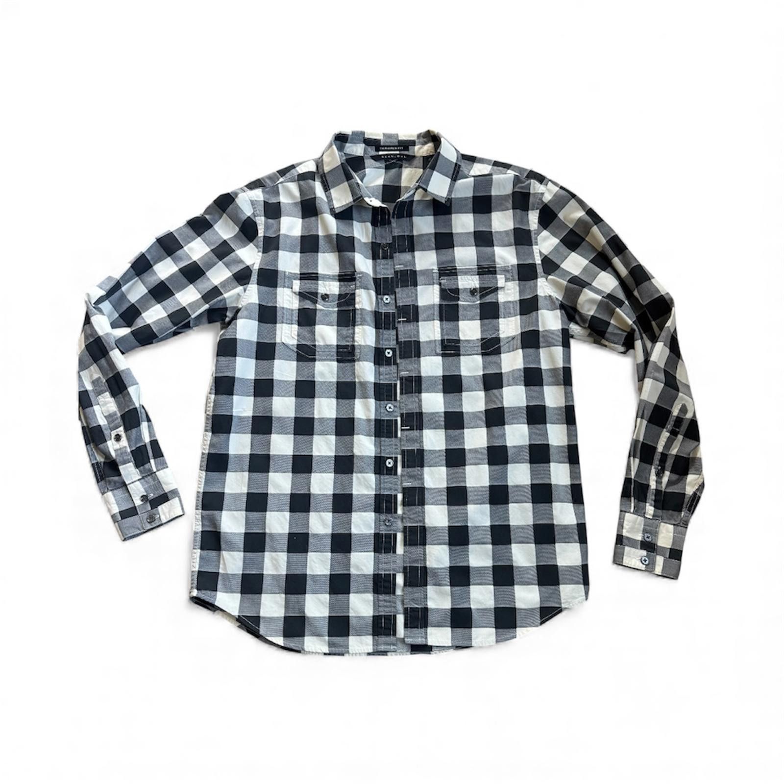 Sean John Sean John Tailored Fit Black & White Checkered Long Size L Size US L / EU 52-54 / 3 - 1 Thumbnail
