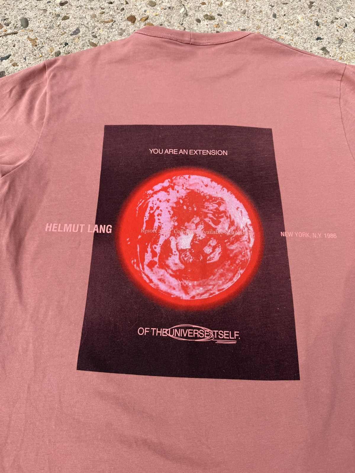 Helmut Lang Helmut Lang Resort Graphic T-Shirt Size US S / EU 44-46 / 1 - 5 Thumbnail