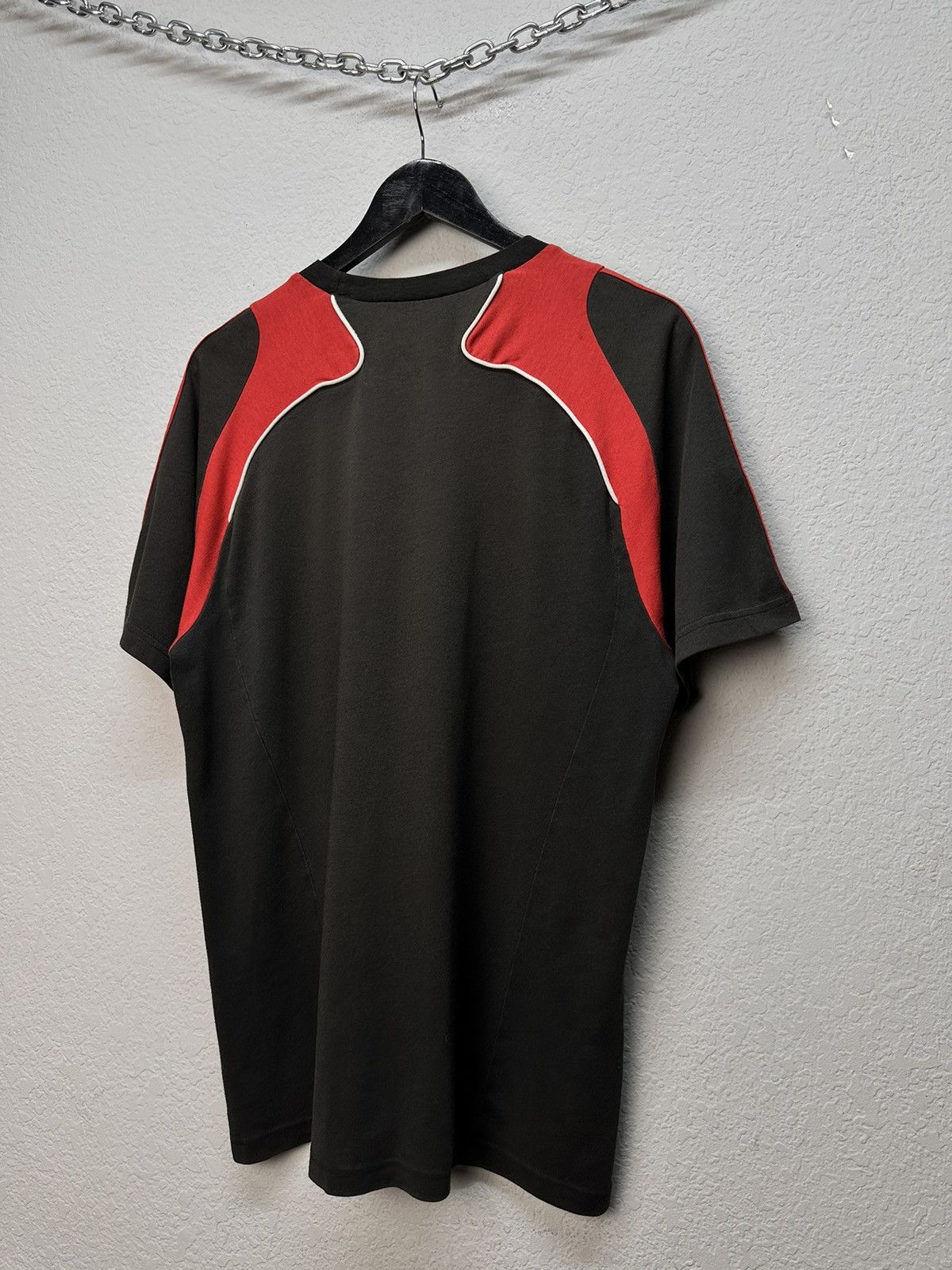 Adidas Vintage Adidas Milan Jersey Black 2008 Italy Rare T-shirt Size US L / EU 52-54 / 3 - 10 Thumbnail