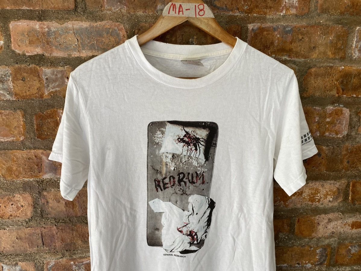 General Research SS98 Redrum poem tee Size US S / EU 44-46 / 1 - 3 Thumbnail