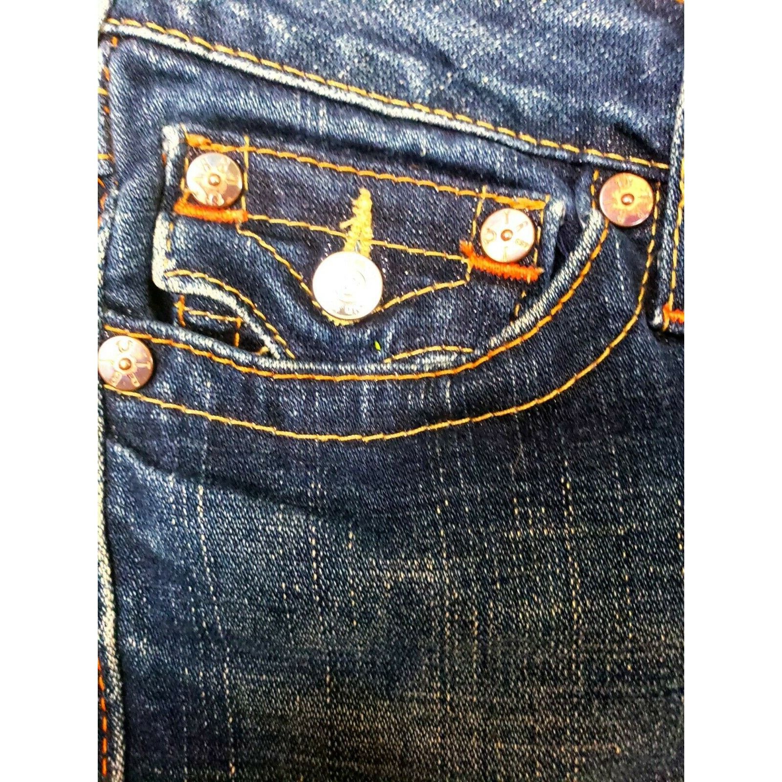 True Religion TRUE RELIGION Original Sophie Cuffed Embroidered Short Jeans Size 25" / US 0 / IT 36 - 12 Thumbnail