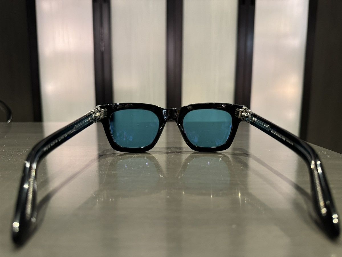 Chrome Hearts CH Donnysoffergism Sunglasses (Black/Aquamarine) Size ONE SIZE - 9 Thumbnail
