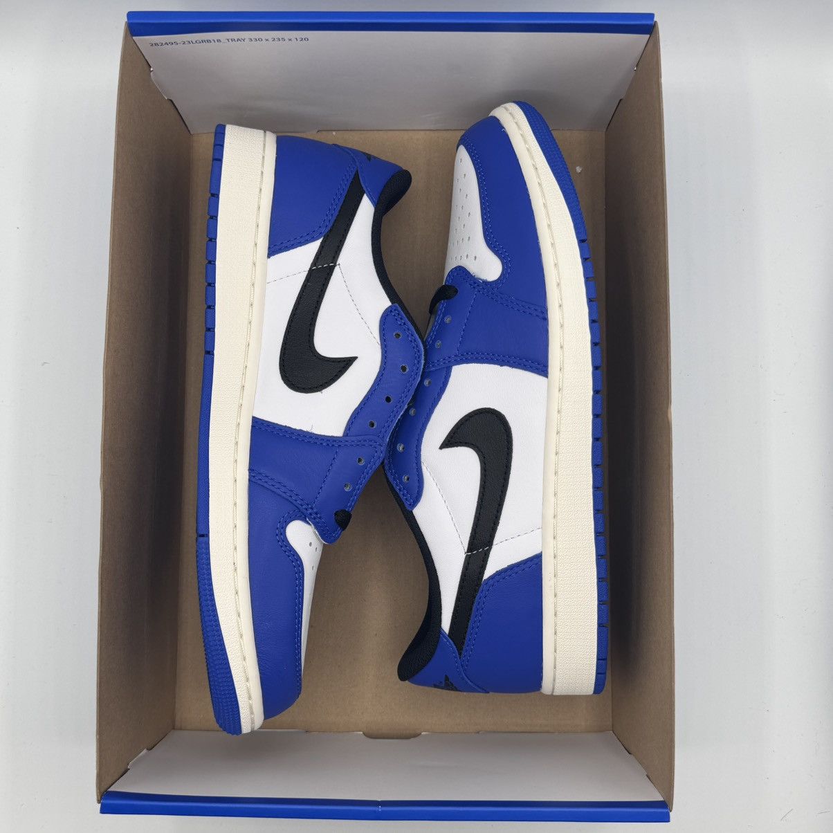 Nike AIR JORDAN 1 RETRO LOW OG MENS SIZE 10 “GAME ROYAL” Size US 10 / EU 43 - 9 Thumbnail