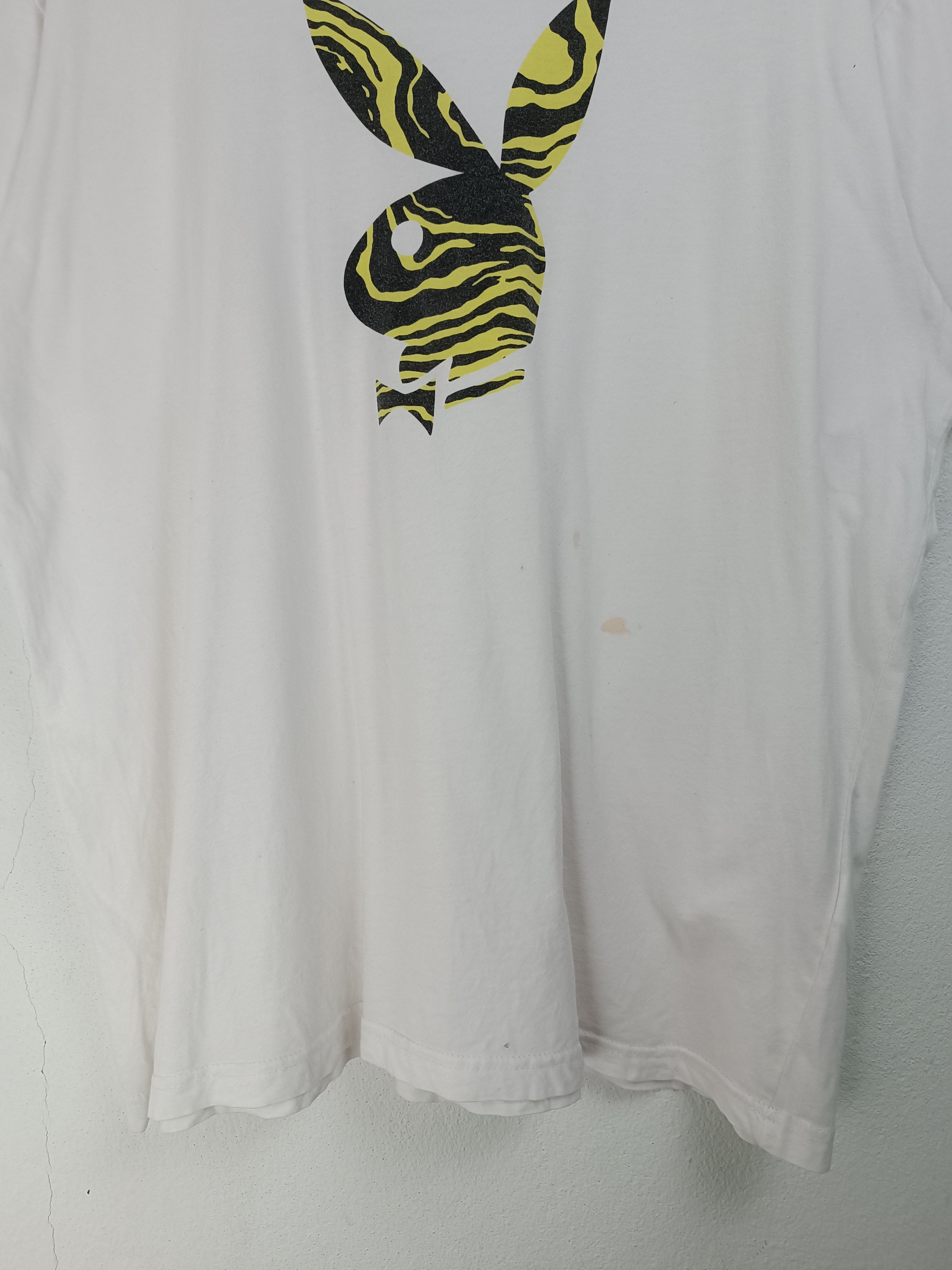 Pacsun × Playboy VINTAGE PLAYBOY BY PACSUN STRIPED LOGO VERY RARE TEE Size US XL / EU 56 / 4 - 9 Thumbnail