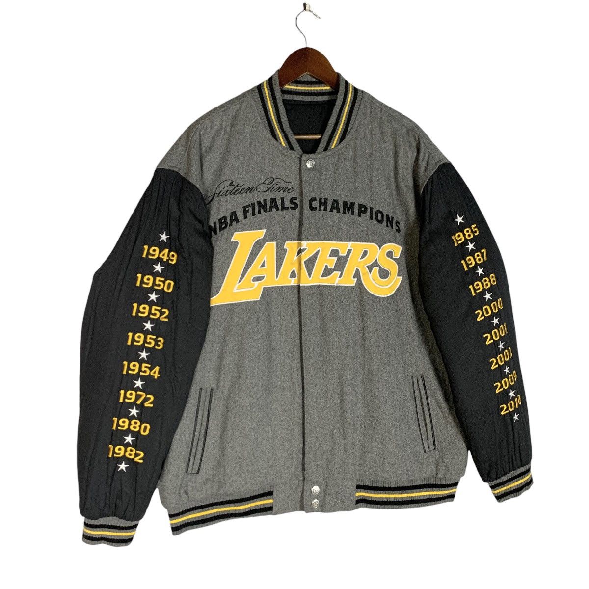 JH Design Jh Design La Lakers NBA Final Champions Riversible Jacket XL Size US XL / EU 56 / 4 - 5 Thumbnail